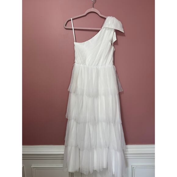 Show Me Your MuMu White One-Shoulder Maxi Dress - Picture 8 of 8